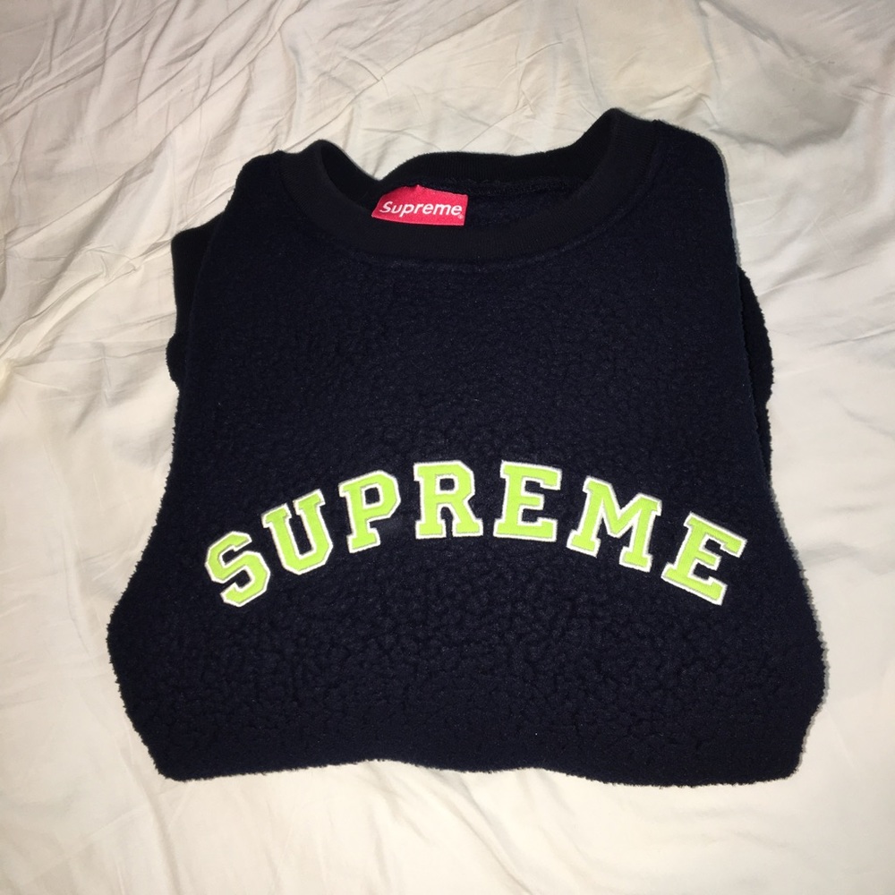 Supreme Polartec Crewneck
